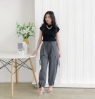 ZIPER CARGO PANTS / CELANA KULOT CARGO