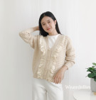 ZISKA CARDY / CARDIGAN KNIT IMPORT